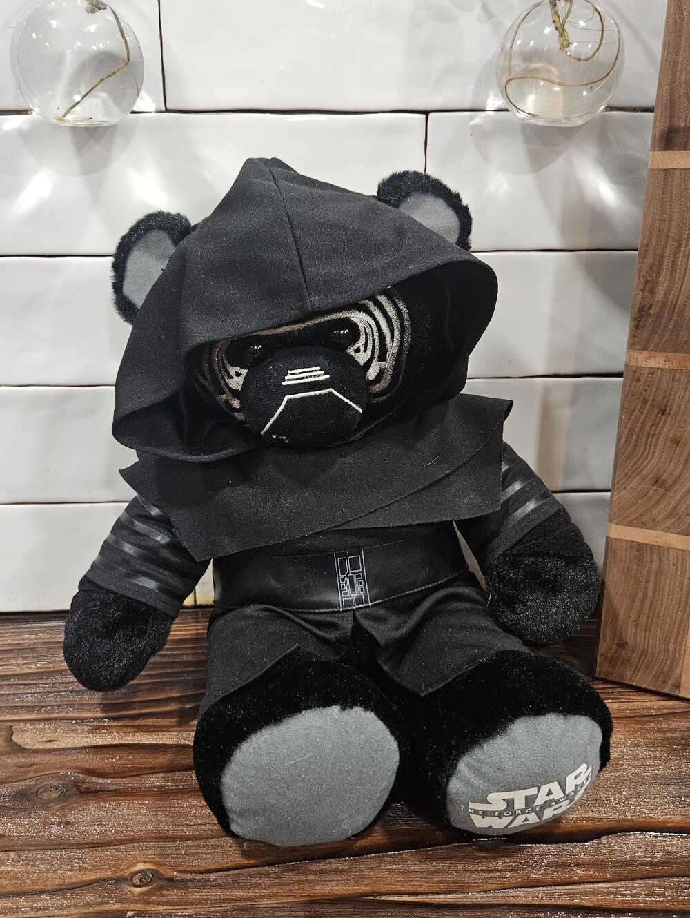 Build-A-Bear Star Wars Kylo Ren Black Plush Bear With Outfit